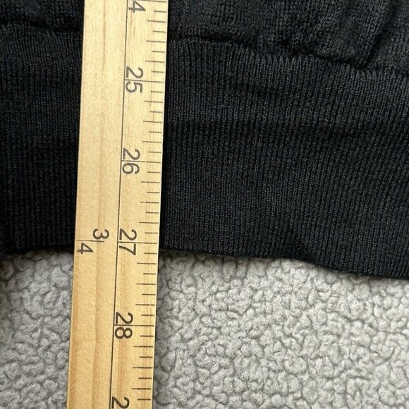 Fairway & Greene 1/4 Zip Merino Wool Mens Medium Zurich Black White Grid Golf - Picture 14 of 14